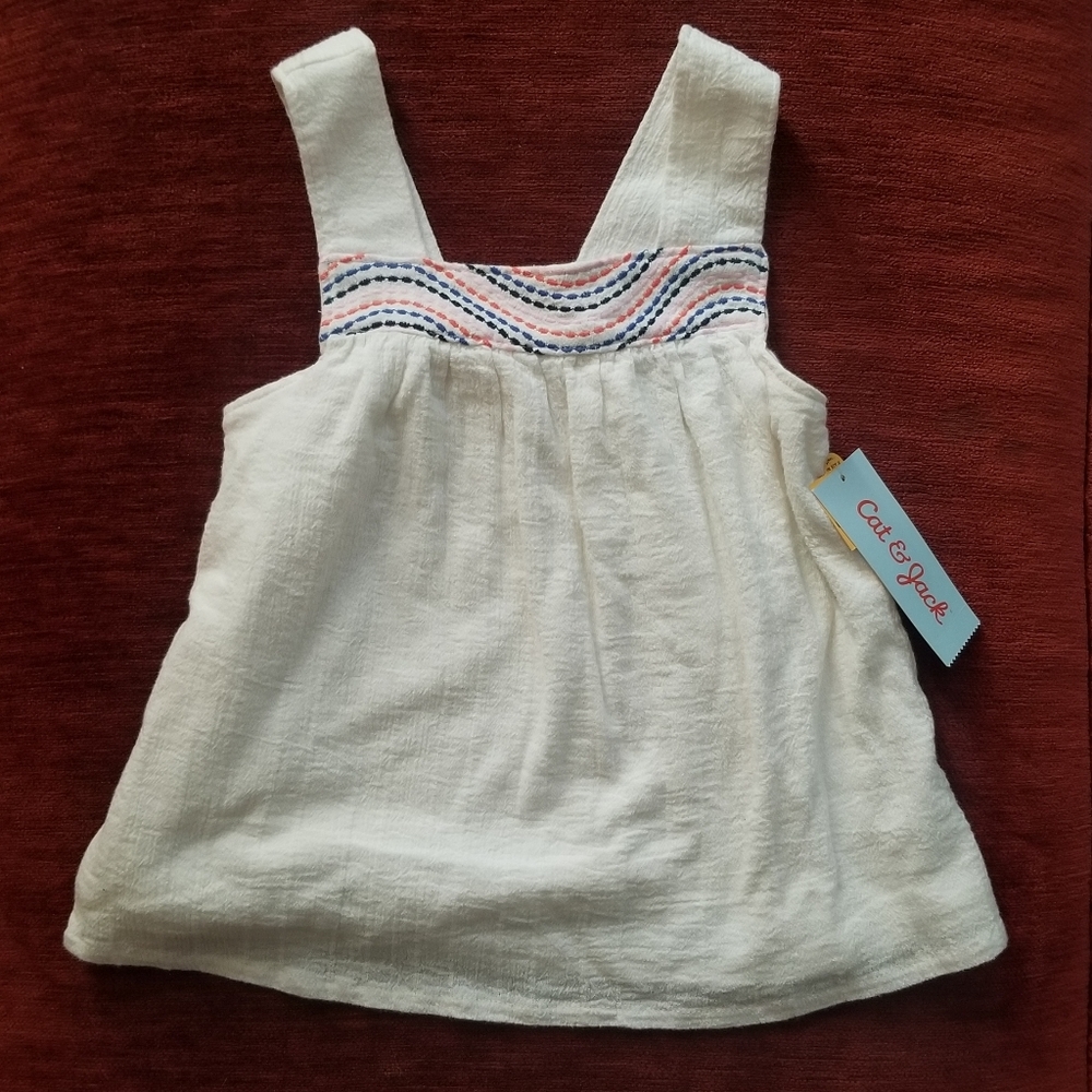 Cat & Jack Toddler Cold Shoulder Skirt Set - Picture 7 of 8